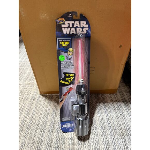 Star Wars Mighty Beanz Light Saber Flip Track - Darth Vader Edition - Picture 1 of 6